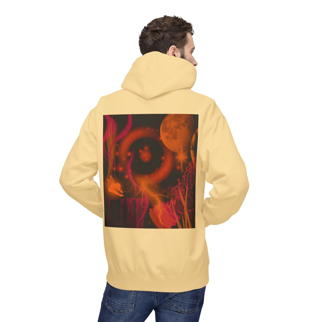 Joy Frequency Unisex Midweight Softstyle Fleece Hoodie