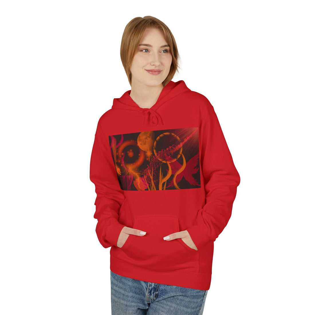 Joy Frequency Unisex Midweight Softstyle Fleece Hoodie