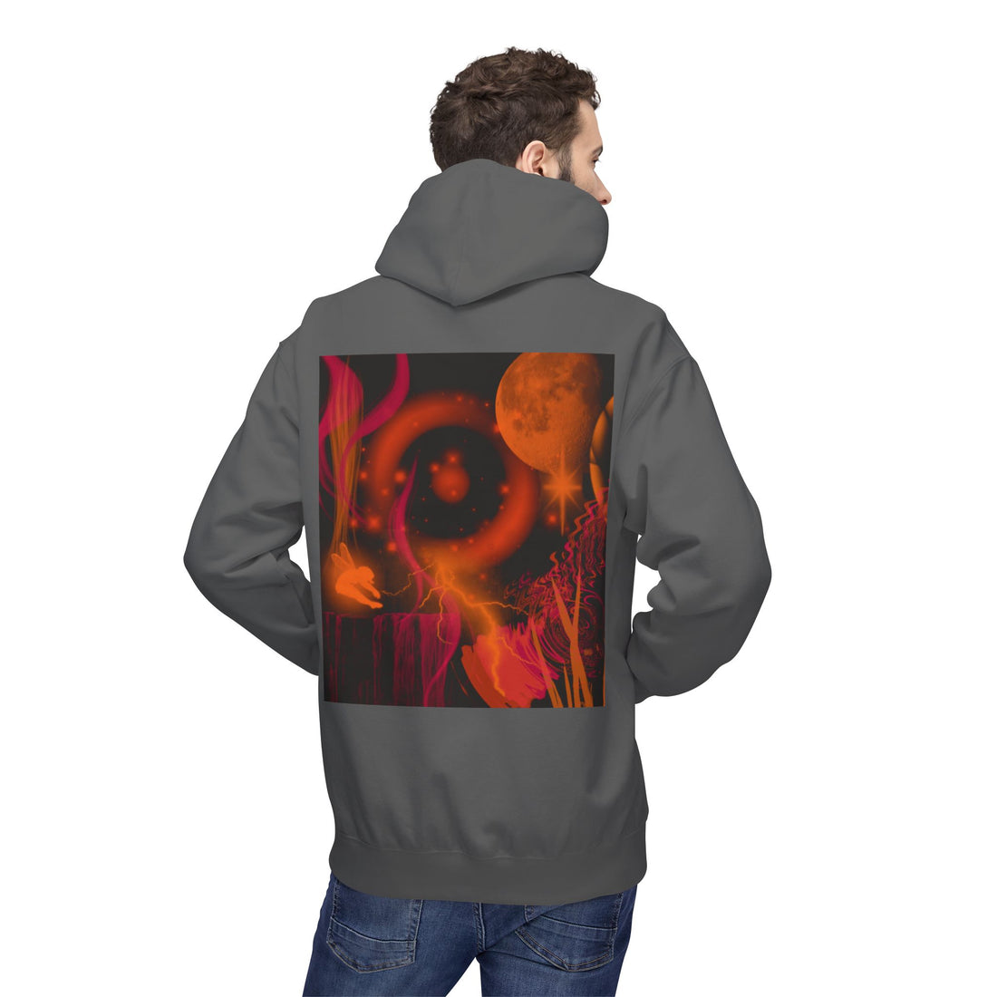 Joy Frequency Unisex Midweight Softstyle Fleece Hoodie