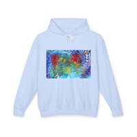 Abundance Frequency Unisex Lightweight Hooded Sweatshirt