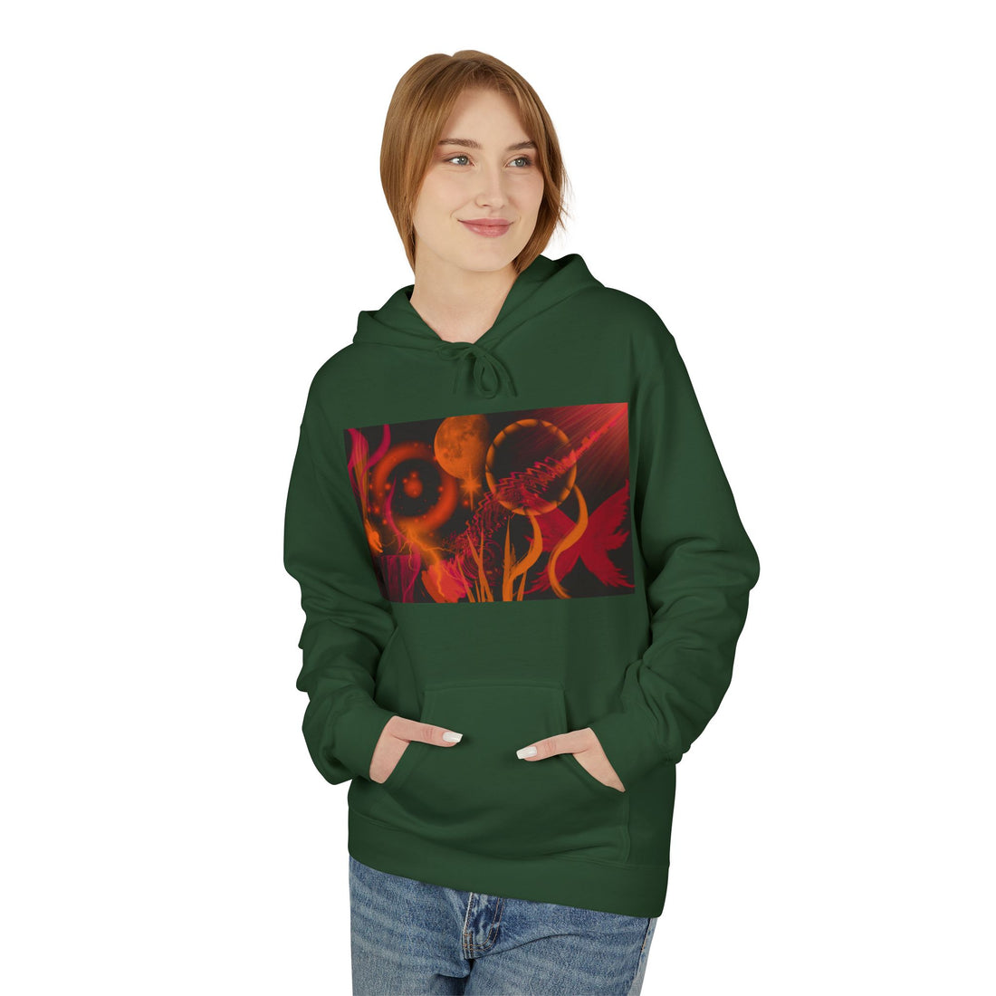 Joy Frequency Unisex Midweight Softstyle Fleece Hoodie