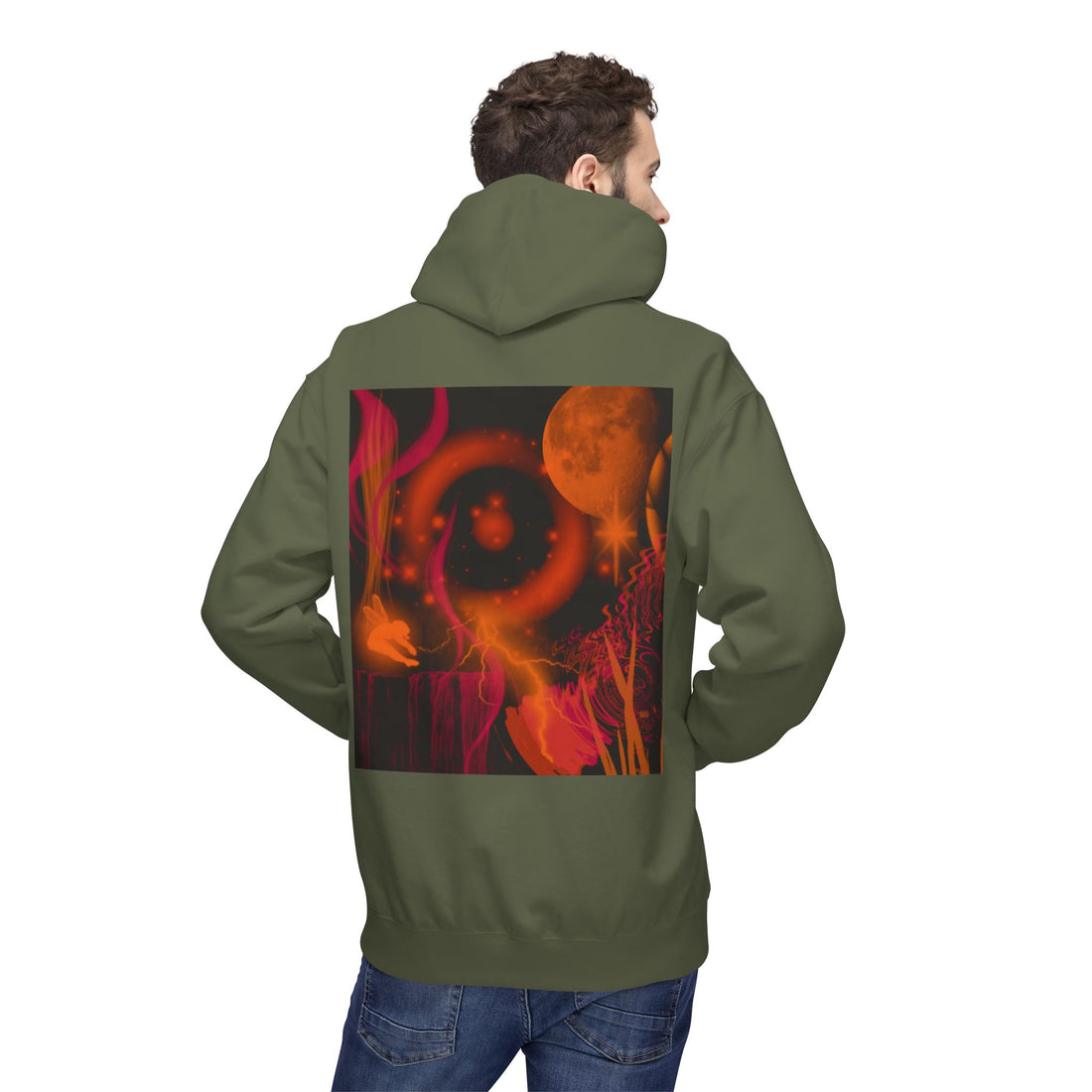 Joy Frequency Unisex Midweight Softstyle Fleece Hoodie