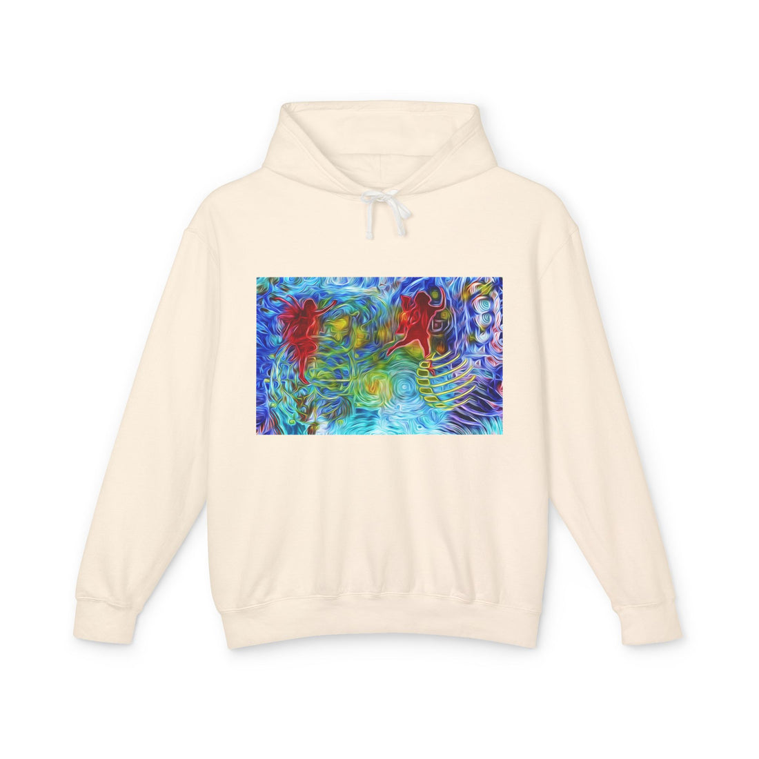 Abundance Frequency Unisex Lightweight Hooded Sweatshirt
