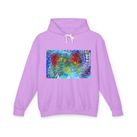 Abundance Frequency Unisex Lightweight Hooded Sweatshirt