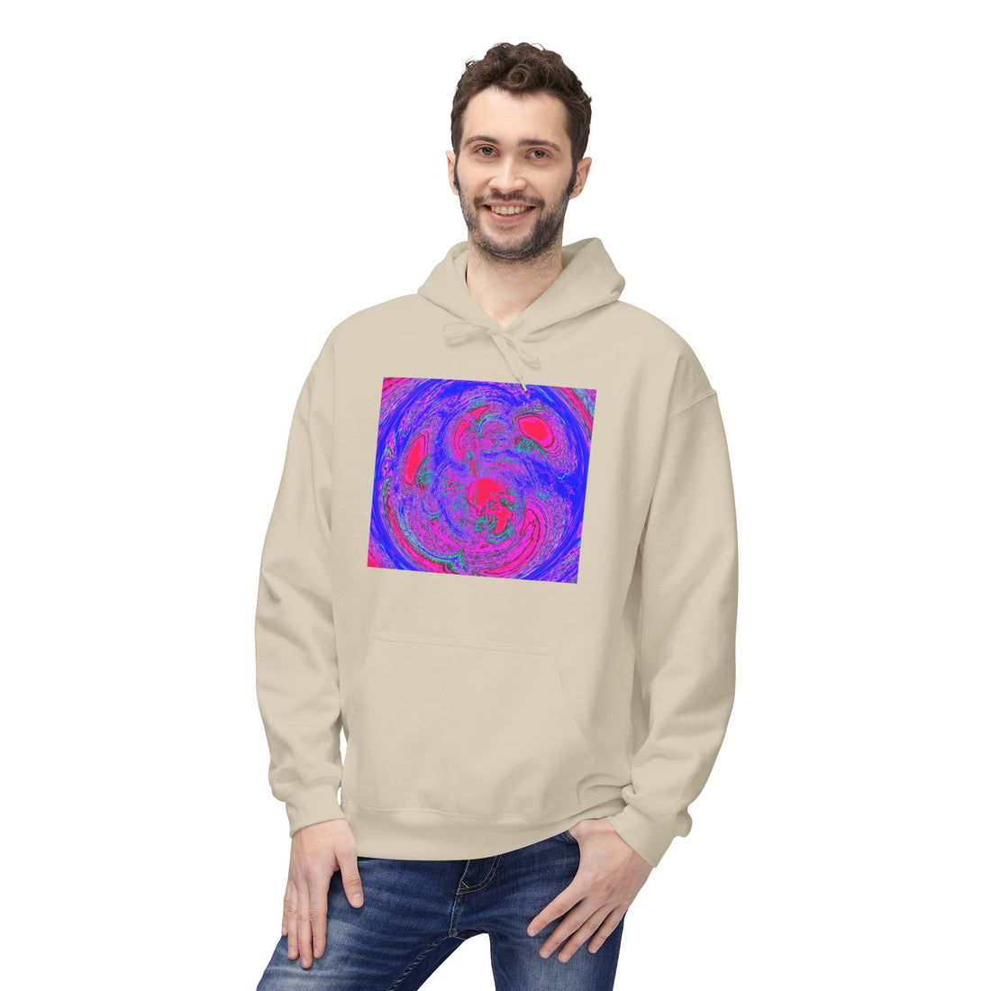 Resonating & Harmonizing with the Truth of Your Higher Self Frequency Unisex Midweight Softstyle Fleece Hoodie