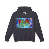 Abundance Frequency Unisex Lightweight Hooded Sweatshirt