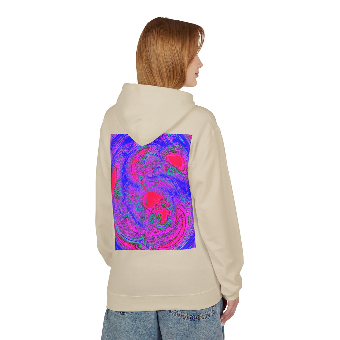 Resonating & Harmonizing with the Truth of Your Higher Self Frequency Unisex Midweight Softstyle Fleece Hoodie
