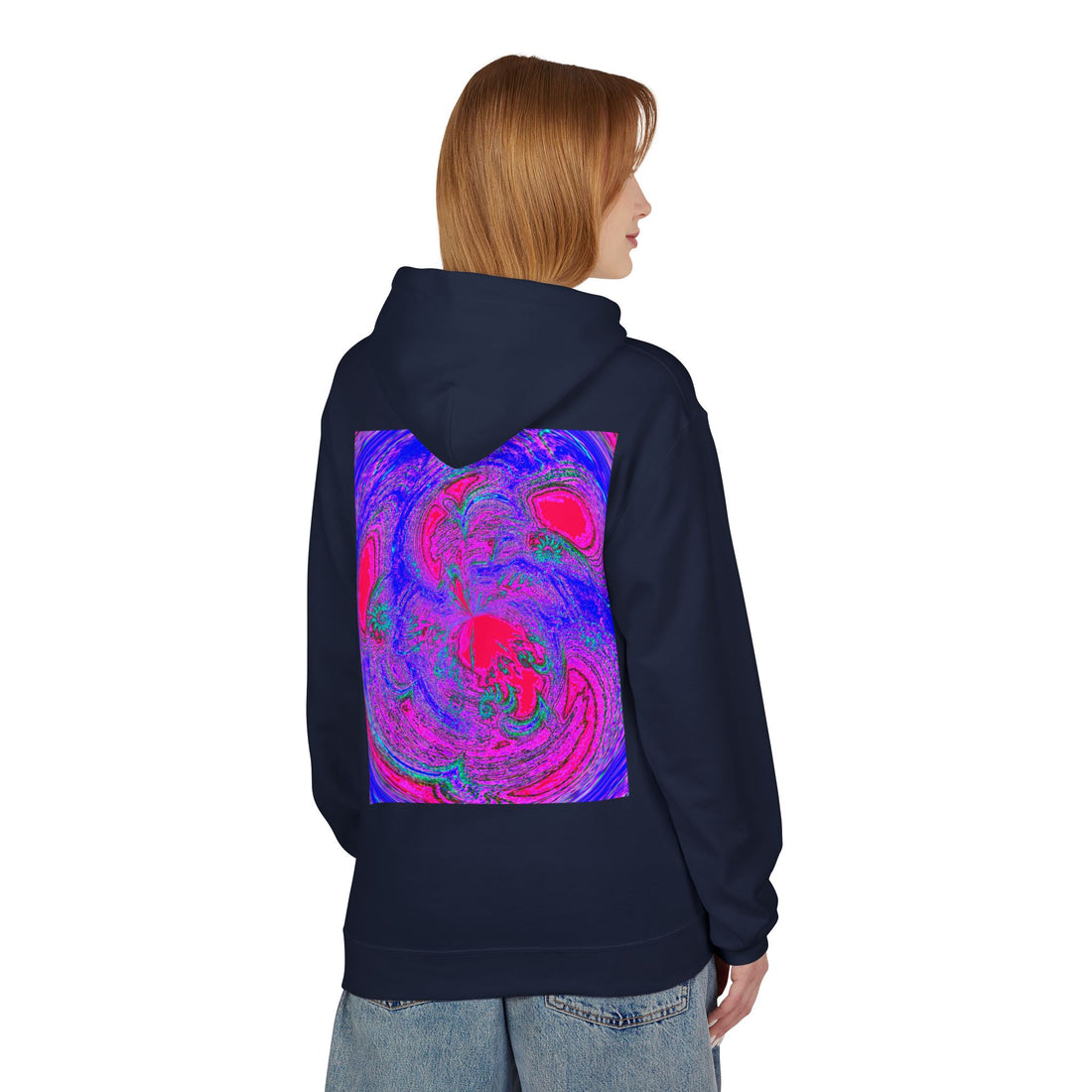 Resonating & Harmonizing with the Truth of Your Higher Self Frequency Unisex Midweight Softstyle Fleece Hoodie