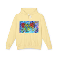 Abundance Frequency Unisex Lightweight Hooded Sweatshirt