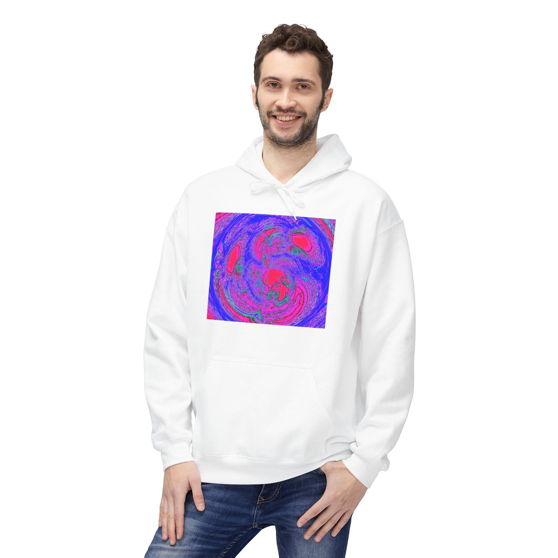 Resonating & Harmonizing with the Truth of Your Higher Self Frequency Unisex Midweight Softstyle Fleece Hoodie