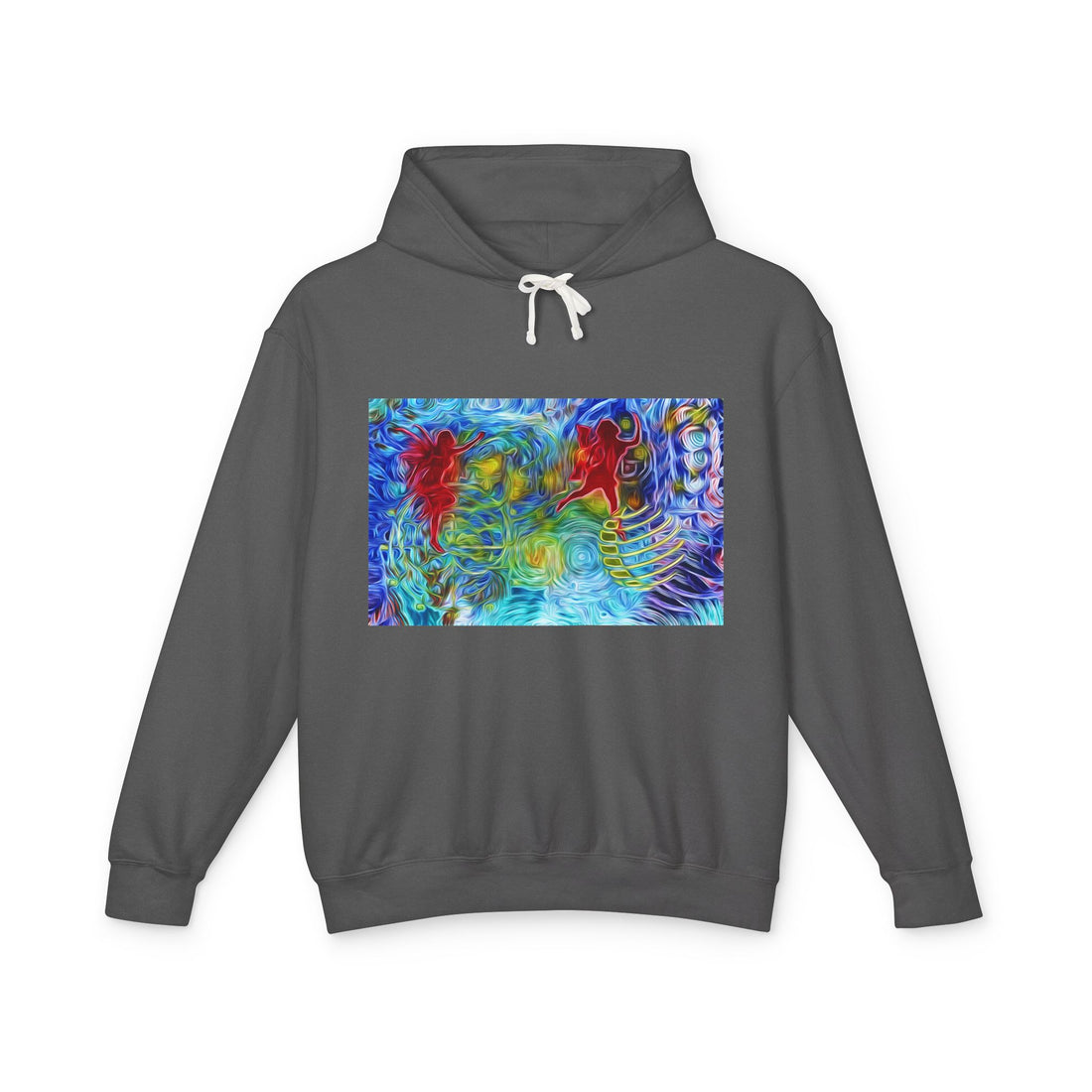 Abundance Frequency Unisex Lightweight Hooded Sweatshirt