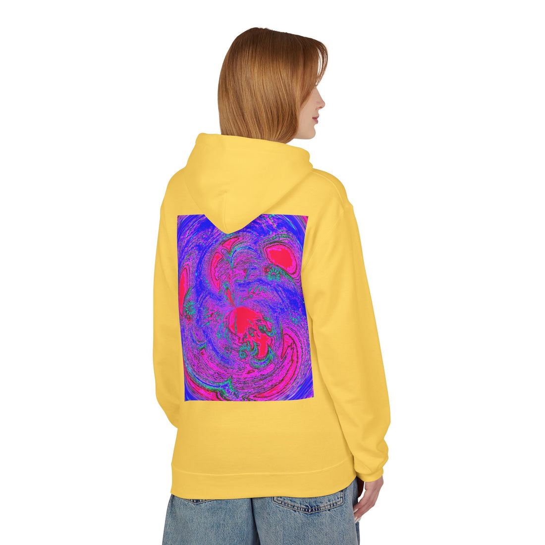Resonating & Harmonizing with the Truth of Your Higher Self Frequency Unisex Midweight Softstyle Fleece Hoodie