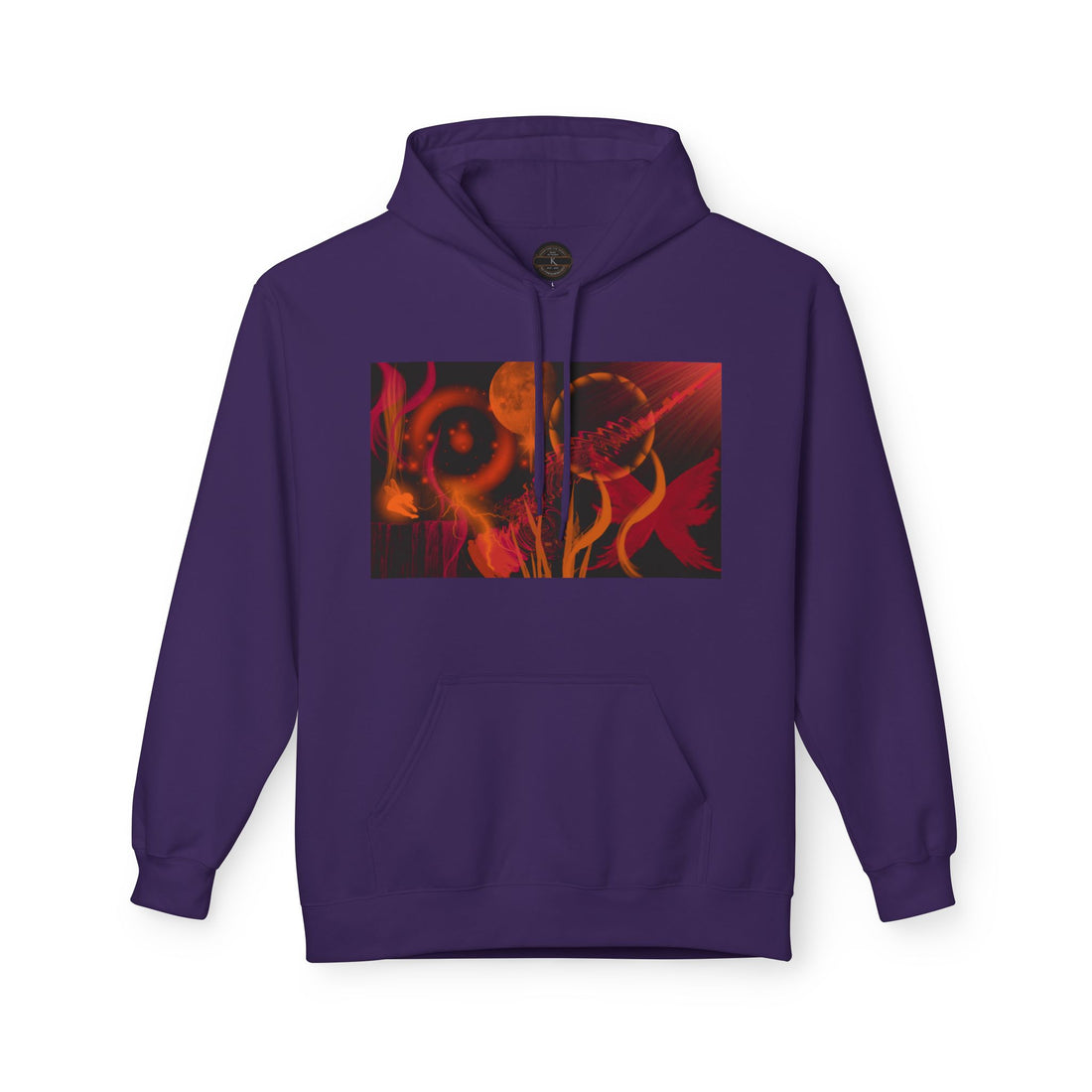 Joy Frequency Unisex Midweight Softstyle Fleece Hoodie