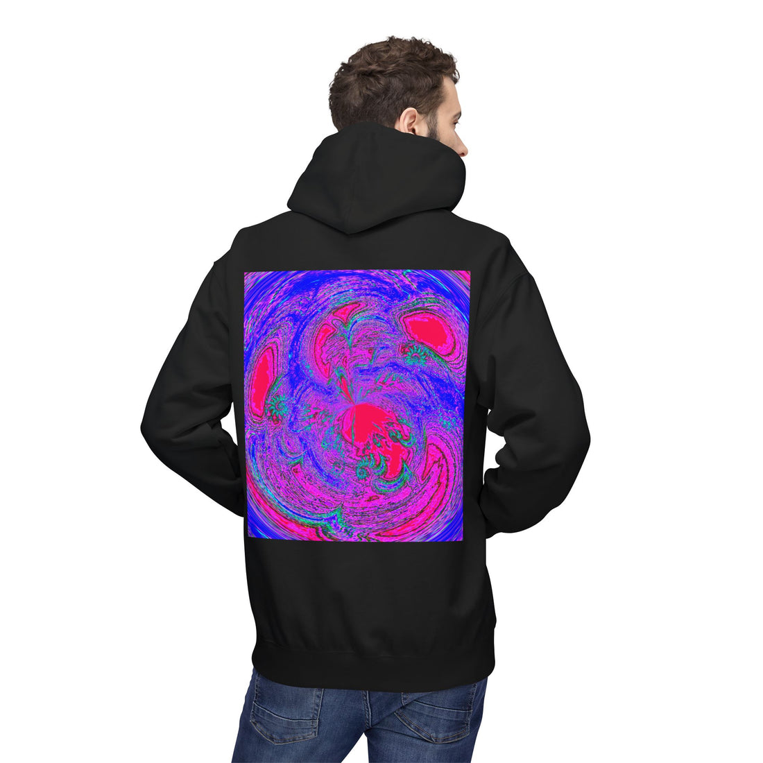 Resonating & Harmonizing with the Truth of Your Higher Self Frequency Unisex Midweight Softstyle Fleece Hoodie