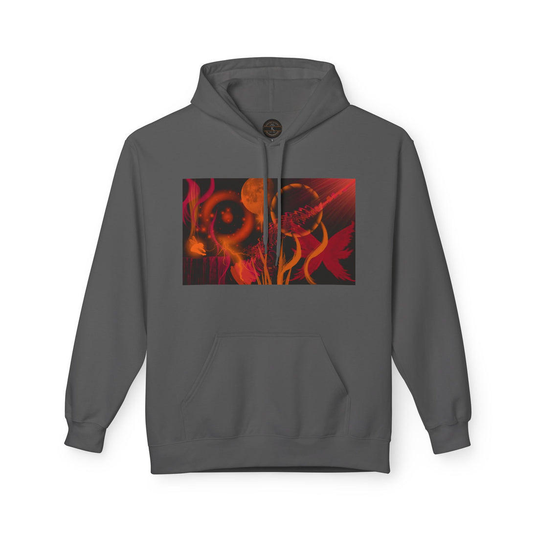 Joy Frequency Unisex Midweight Softstyle Fleece Hoodie