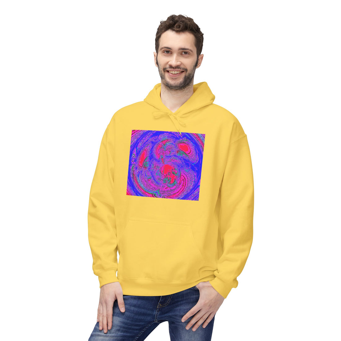 Resonating & Harmonizing with the Truth of Your Higher Self Frequency Unisex Midweight Softstyle Fleece Hoodie