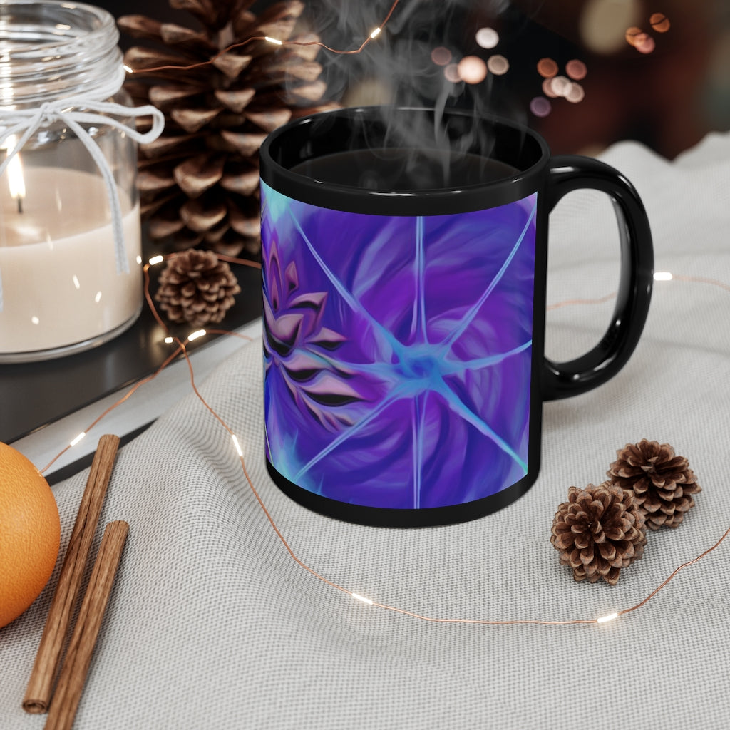 Twin Flames & Multidimension Benefits - 11oz Black Mug