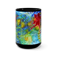 The Frequency of Abundance Black Mug 15oz