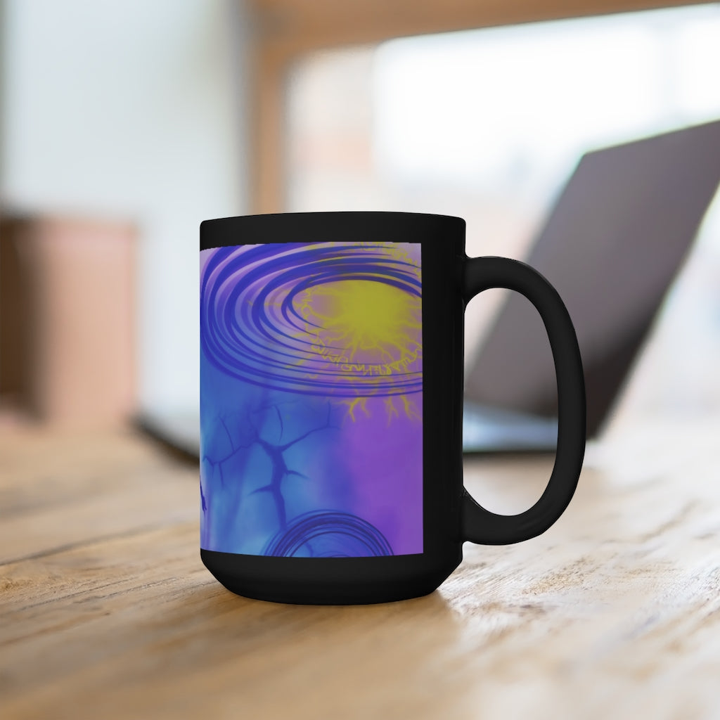 Anti Mind Control Black Mug 15oz