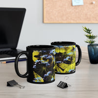 Connect with Angels 11oz Black Mug