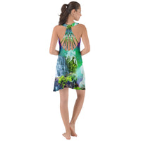 Channeling Show Some Back Chiffon Dress