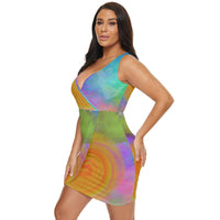 Heal Panic Attacks Draped Bodycon Dress