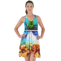 Protect your home and frequency Show Some Back Chiffon Dress