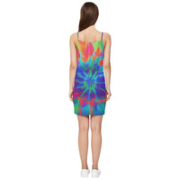Neurotransmitters Activation Summer Tie Front Dress
