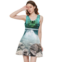 Protect your home and frequency Inside Out Racerback Dress