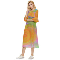Heal Panic Attacks Double Cuff Midi Dress