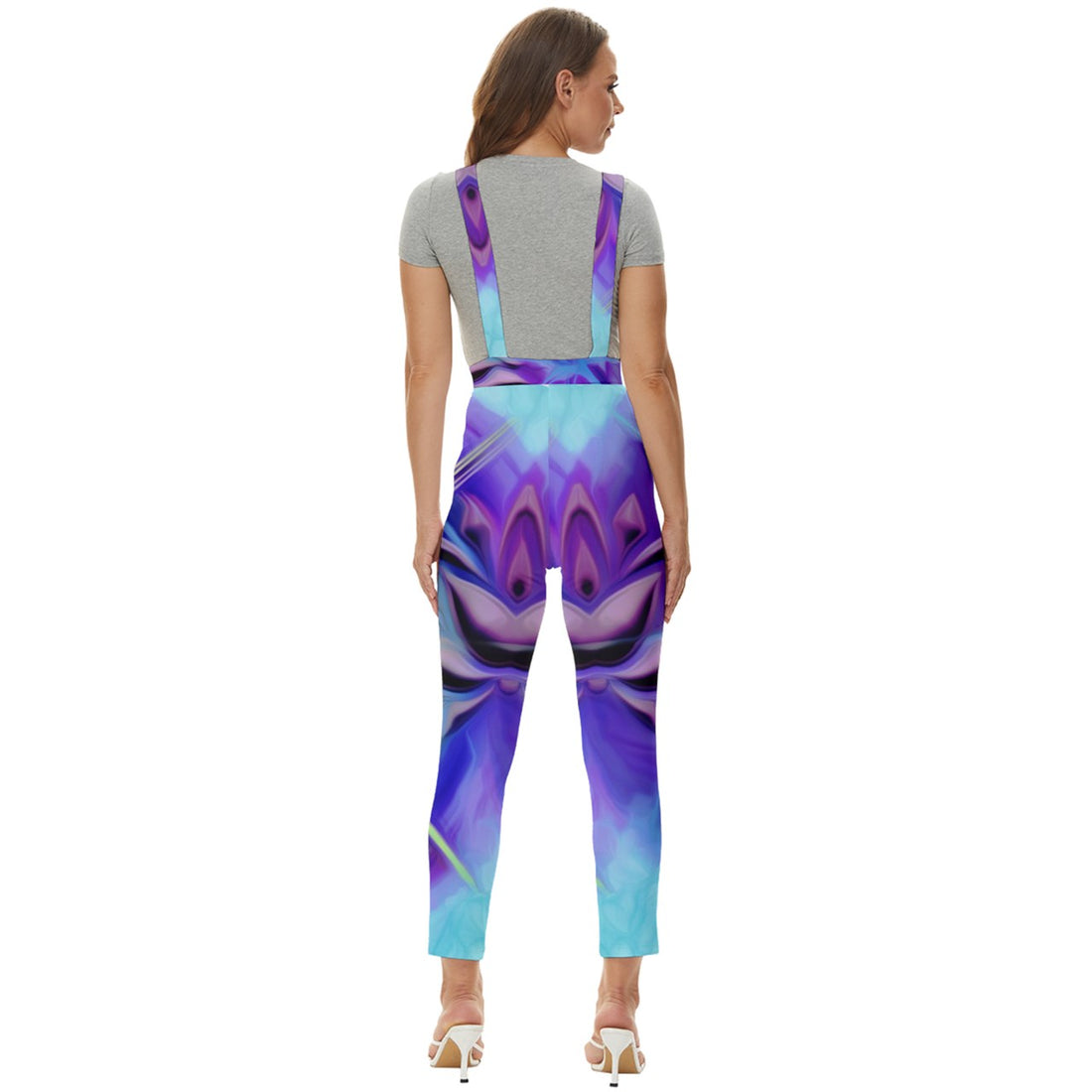 Twin Flames & Multidimensional Benefits Women's Pinafore Overalls Jumpsuit