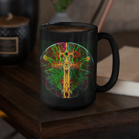 Collector's Magic Sword Black Mug 15oz