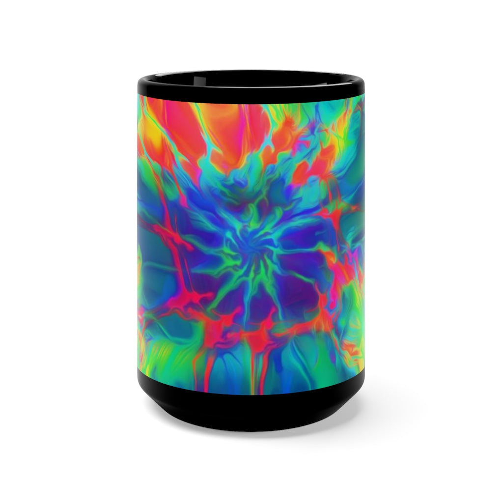 Neurotransmitters Activation - Black Mug 15oz
