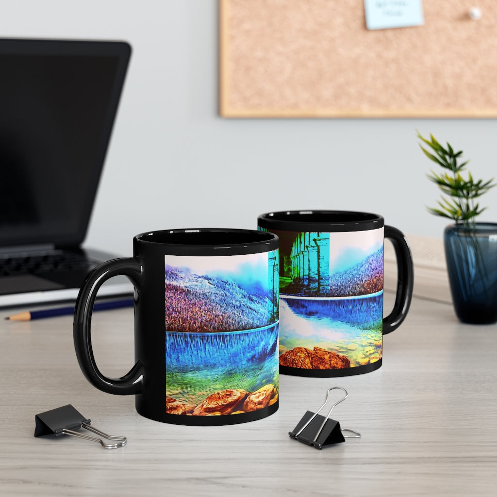 Protect Your Aura & Energy - 11oz Black Mug