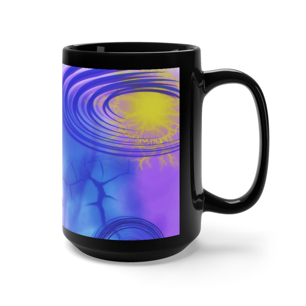 Anti Mind Control Black Mug 15oz