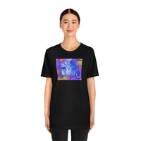 Anti Mind Control Purple Unisex Jersey Short Sleeve Tee