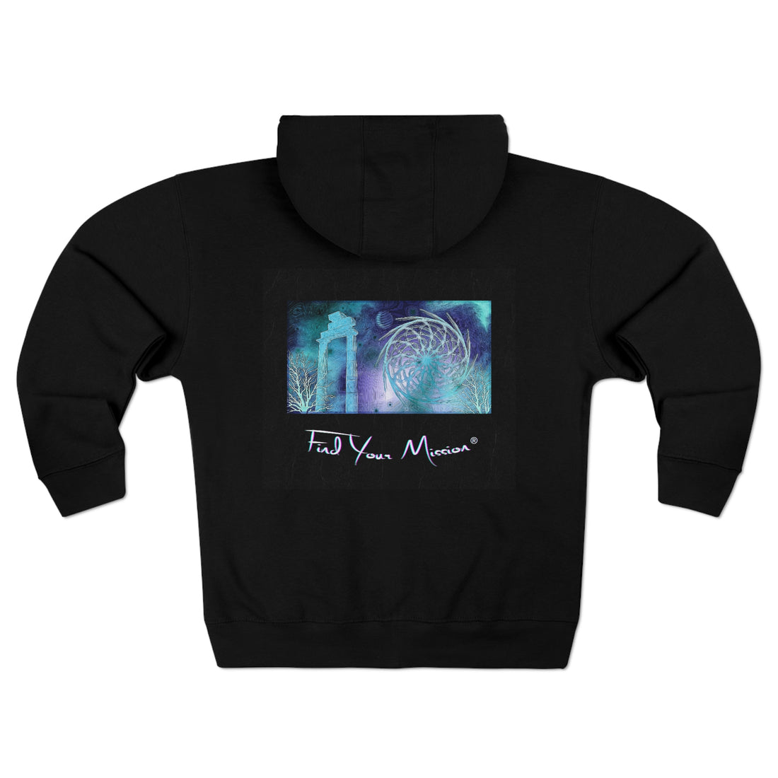 Find Your Mission Originals Unisex Premium Full Zip Hoodie