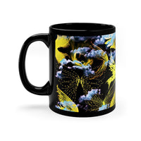 Connect with Angels 11oz Black Mug