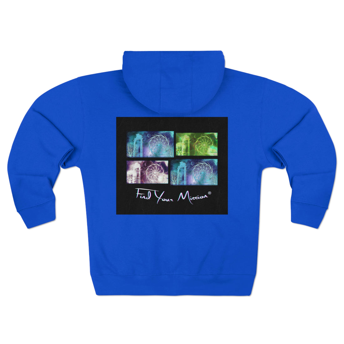 Find Your Mission Quatro Originals Unisex Premium Full Zip Hoodie