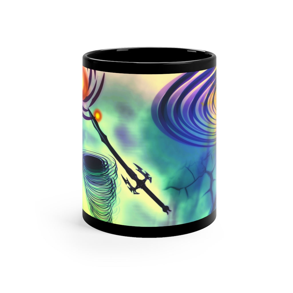 Anti Mind Control 11oz Black Mug