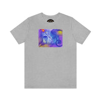 Anti Mind Control Purple Unisex Jersey Short Sleeve Tee