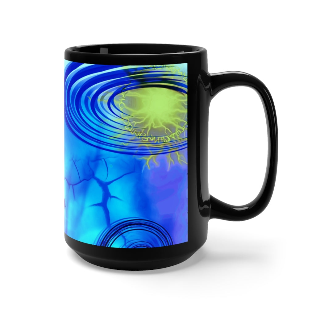 Anti Mind Control Black Mug 15oz