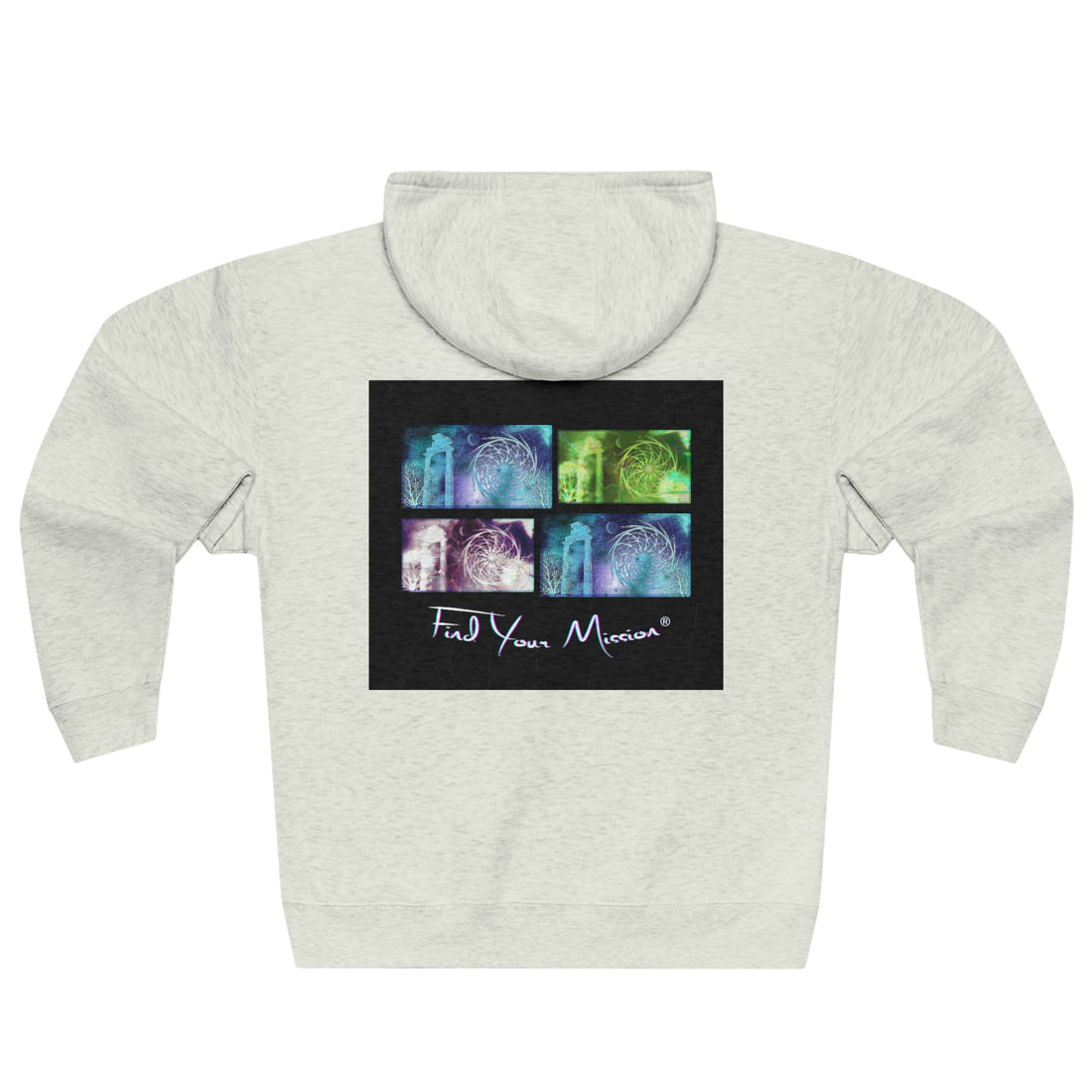 Find Your Mission Quatro Originals Unisex Premium Full Zip Hoodie