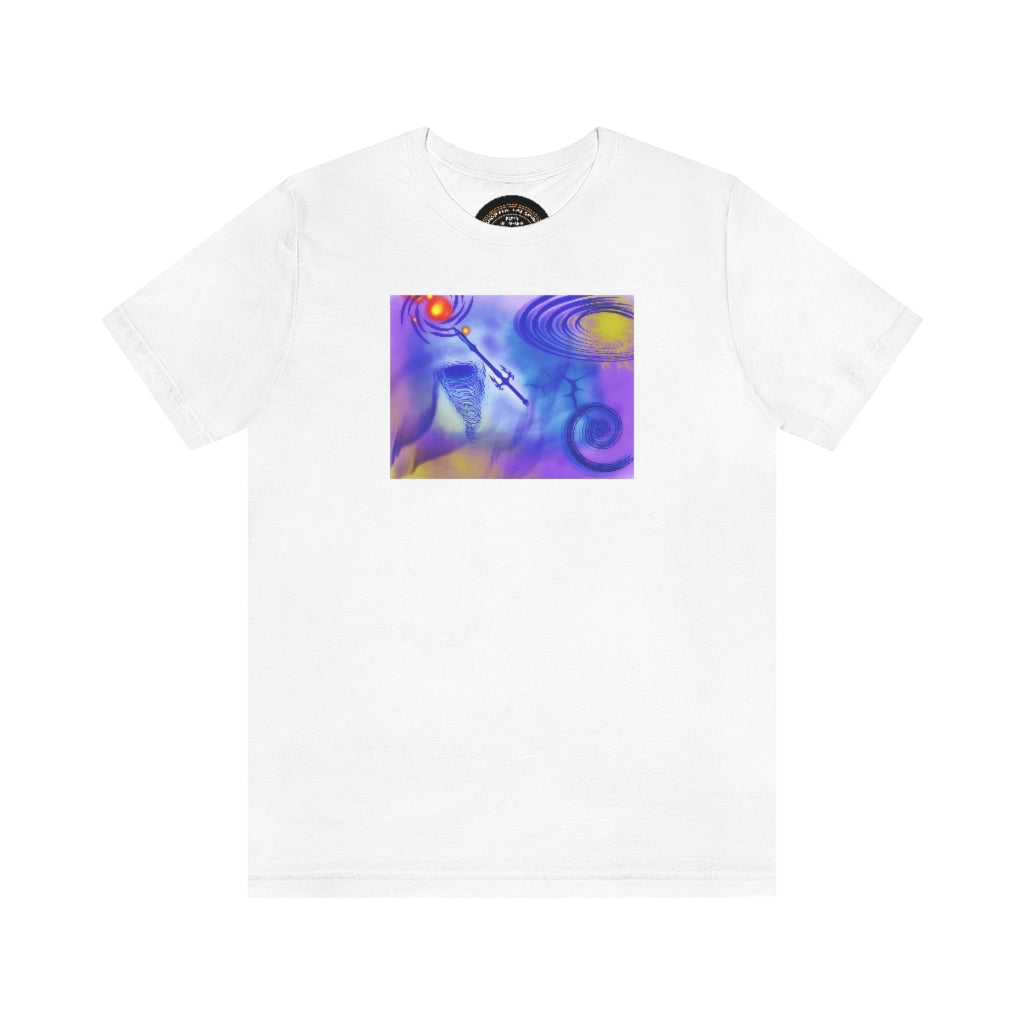 Anti Mind Control Purple Unisex Jersey Short Sleeve Tee