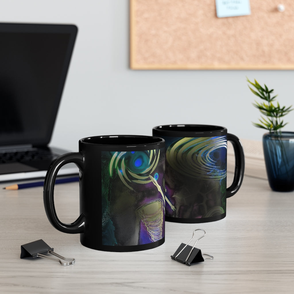 Anti Mind Control 11oz Black Mug