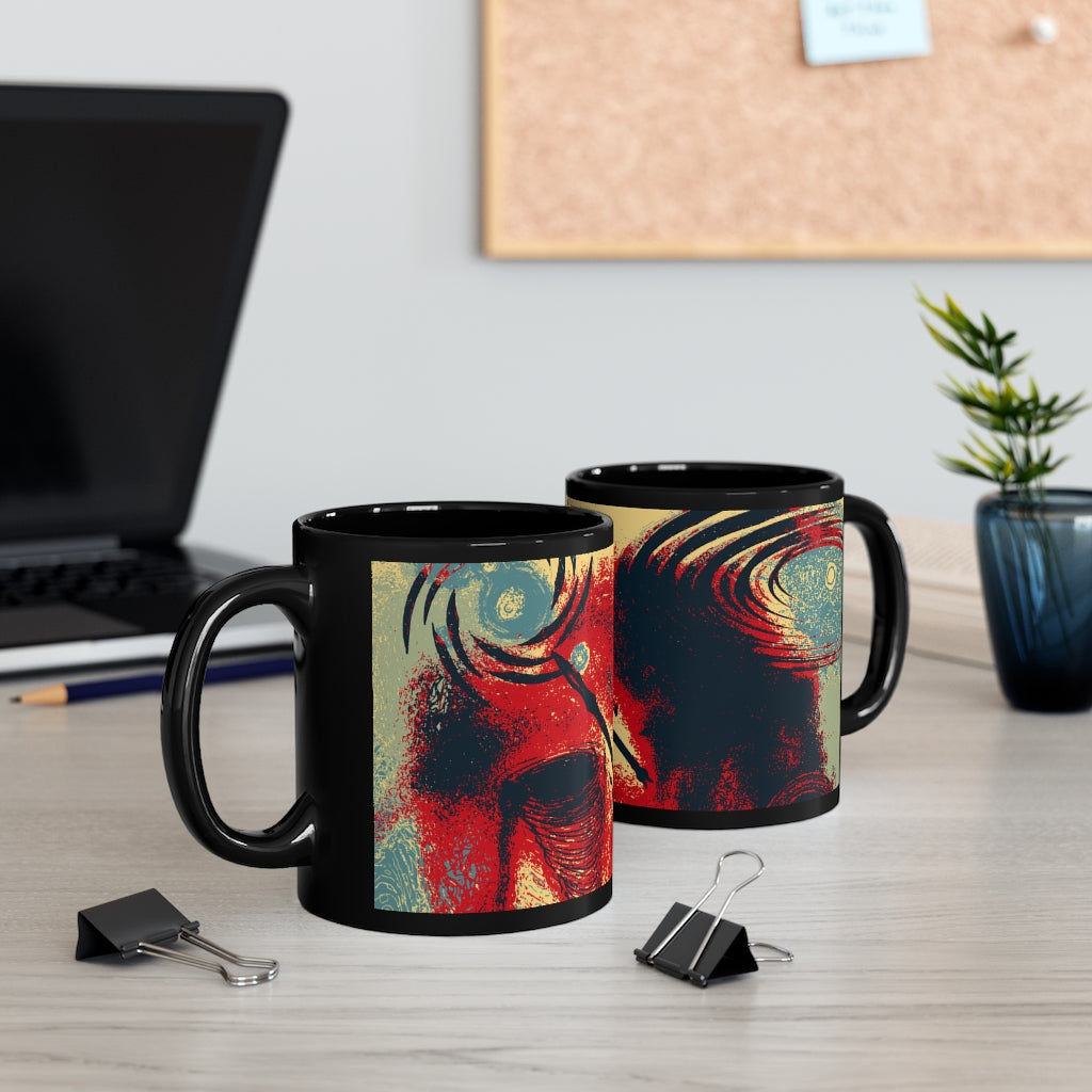 Anti Mind Control 11oz Black Mug