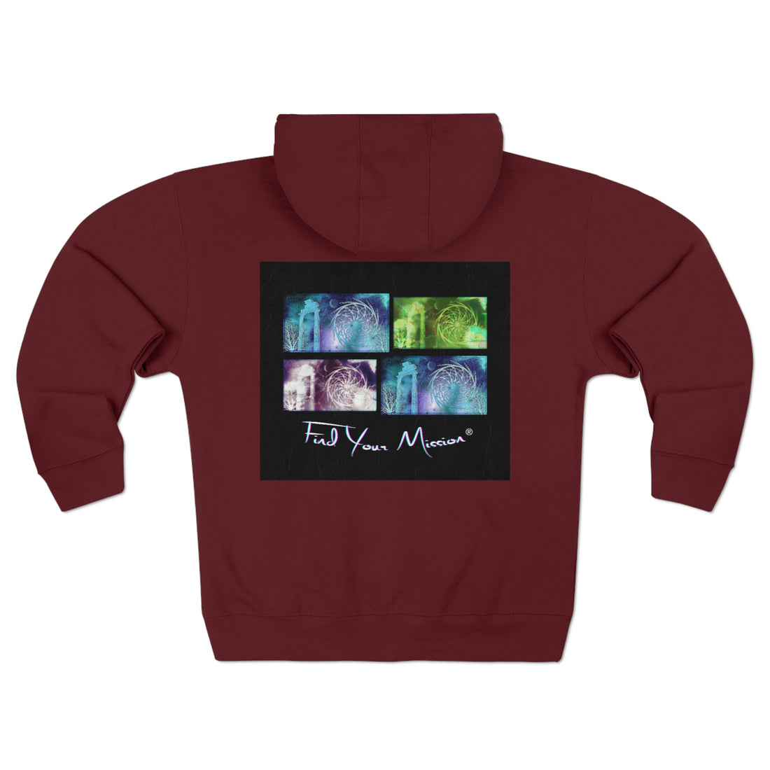 Find Your Mission Quatro Originals Unisex Premium Full Zip Hoodie