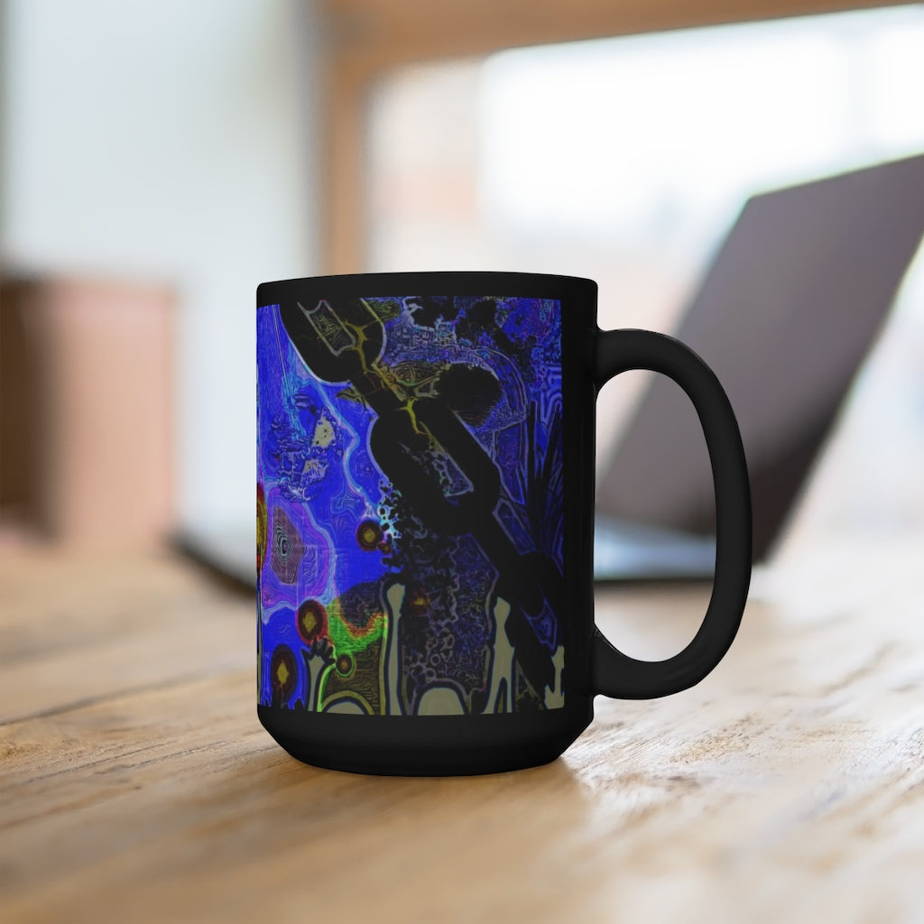 Resistance Black Mug 15oz