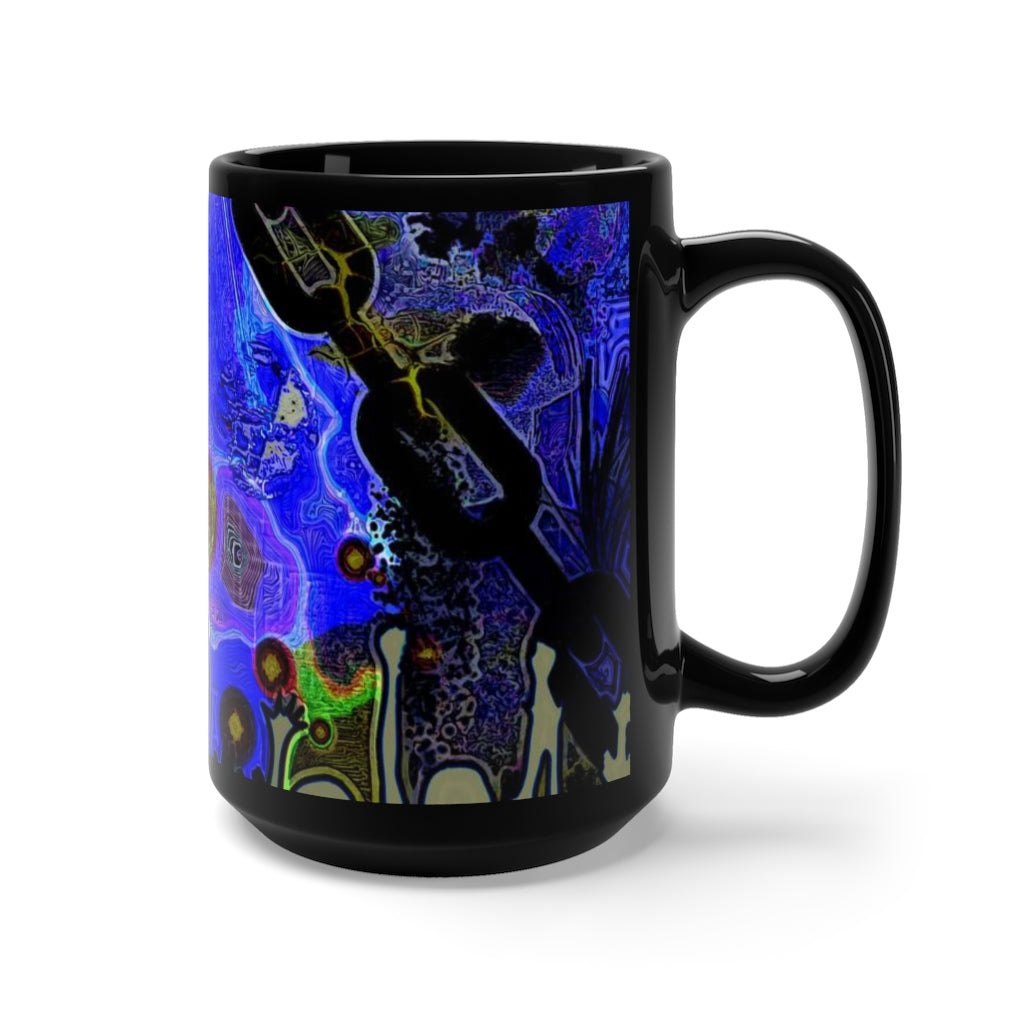 Resistance Black Mug 15oz