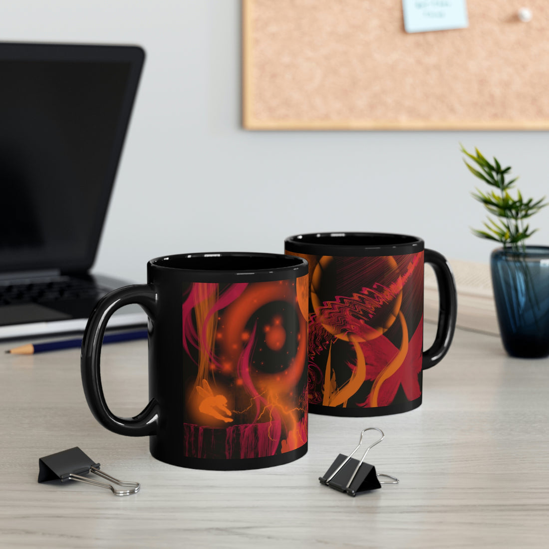 Joy 11oz Black Mug